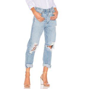 AGOLDE Feel Good Distressed Blue Jeans Size 29